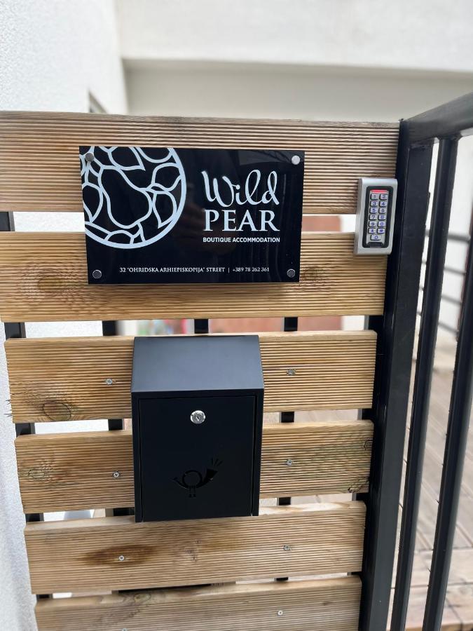 Wild Pear Old Town Boutique Accommodation Ohrid Exterior foto